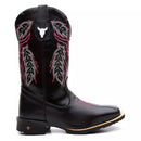 Bota Texana Feminina "Cara de Boi" Rosa - Esporatto